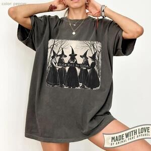 Halloween Witch Shirt Girls Will Be Girls, Funny Witch Tee,
